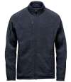 FHZ-1 Stormtech Avalante Full Zip Knitted Fleece Jacket Navy Heather colour image